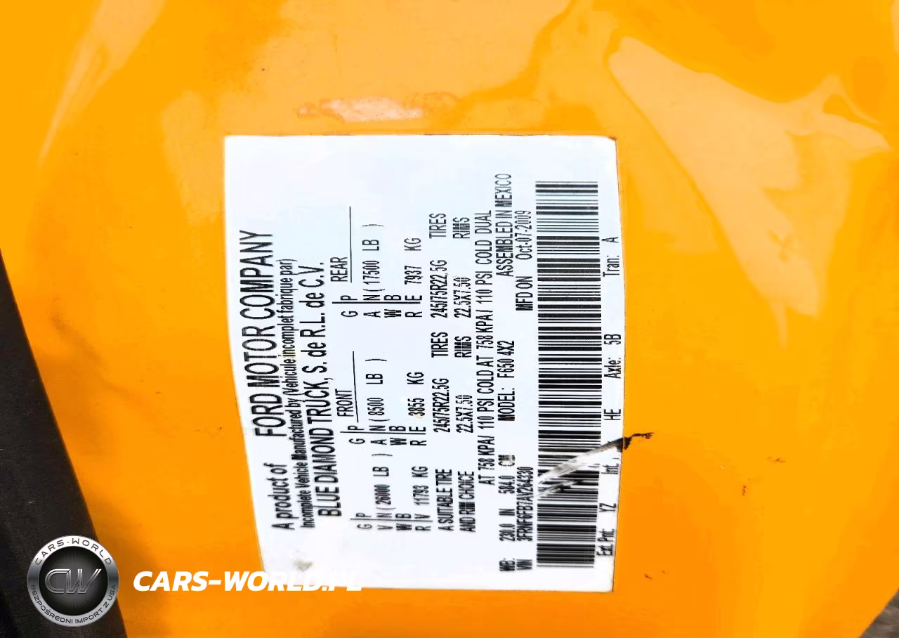 2010 Ford F650 Super Duty Flatbed Truck With Crash Attenuator VIN:3FRNF6FB7AV264330 - 12