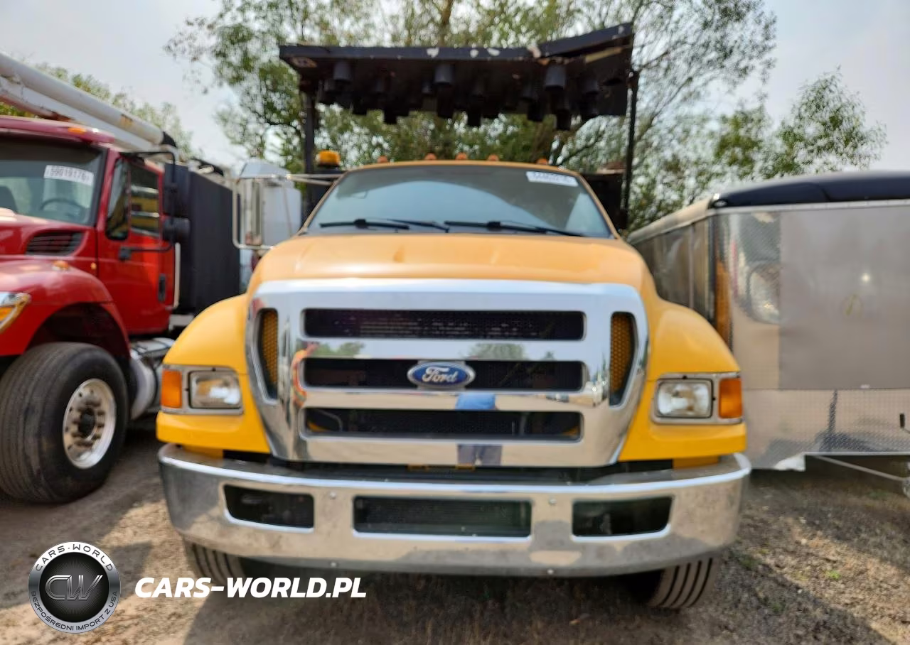 2010 Ford F650 Super Duty Flatbed Truck With Crash Attenuator VIN:3FRNF6FB7AV264330 - 5