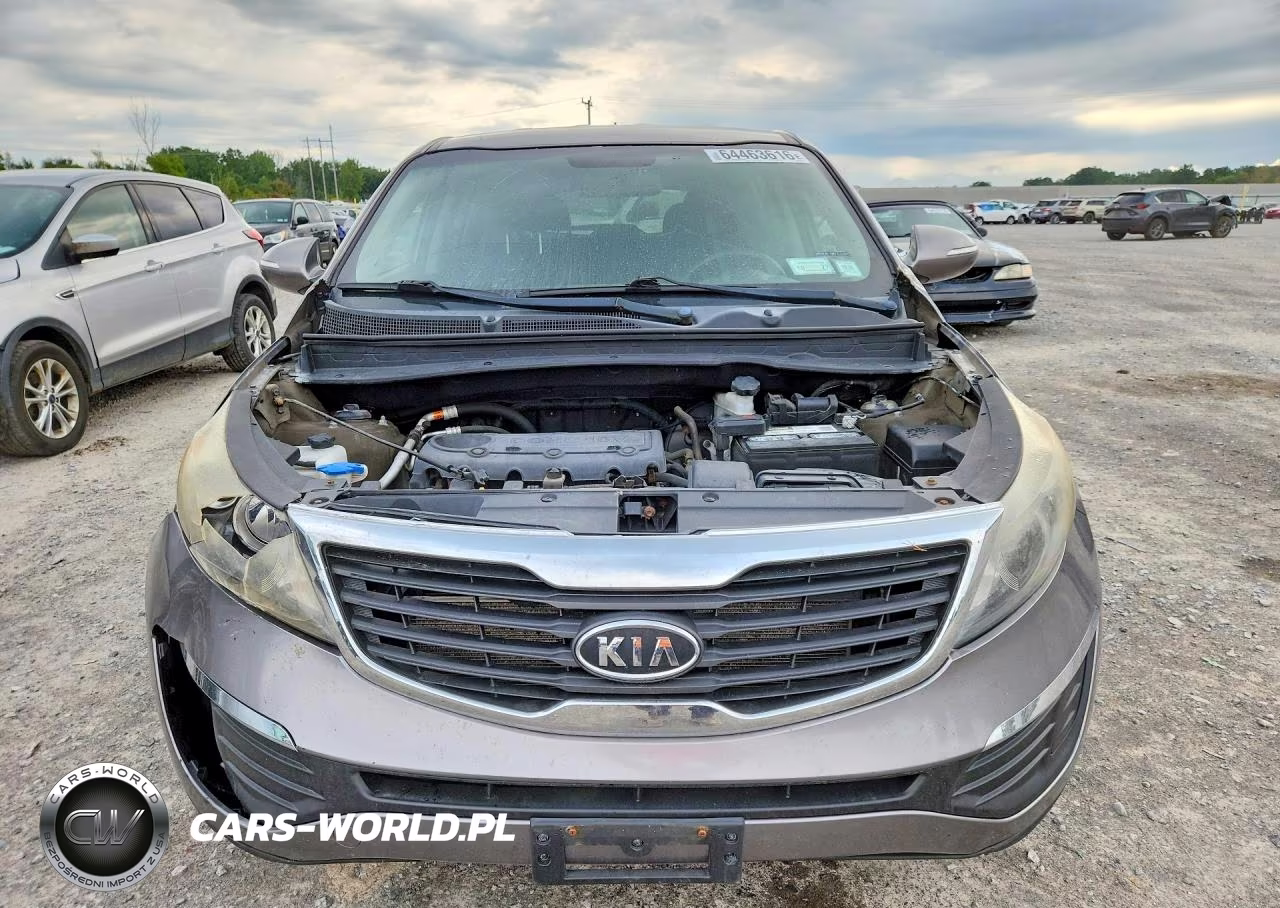 2012 Kia Sportage Lx VIN:KNDPBCA21C7293476 - 5