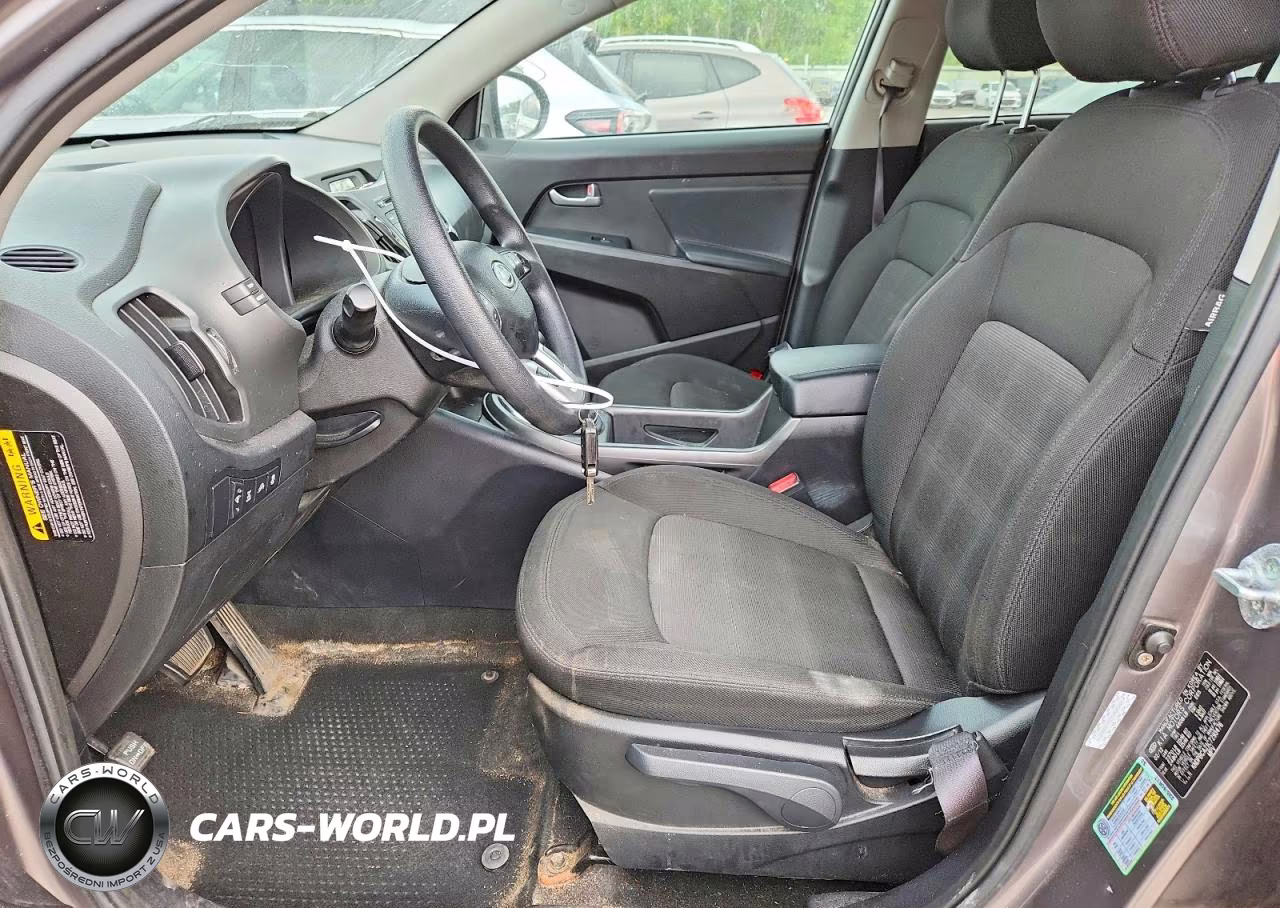 2012 Kia Sportage Lx VIN:KNDPBCA21C7293476 - 7