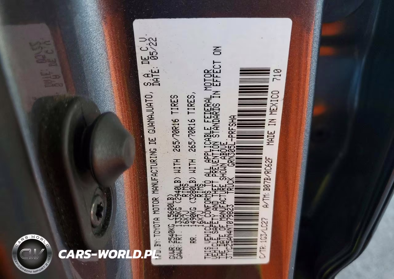 2022 Toyota Tacoma Trd Off-Road VIN:3TYCZ5AN4NT079823 - 13