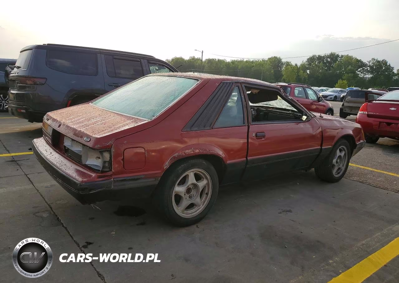 1985 Ford Mustang Lx VIN:1FABP28A4FF224574 - 3