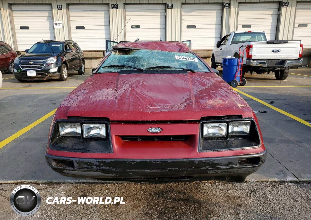 1985 Ford Mustang Lx VIN:1FABP28A4FF224574 - 5