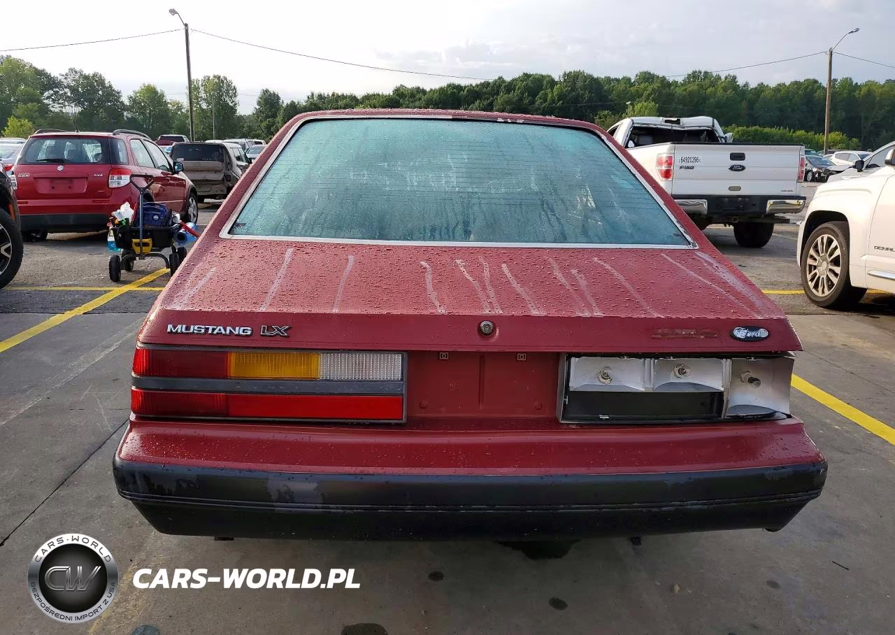 1985 Ford Mustang Lx VIN:1FABP28A4FF224574 - 6