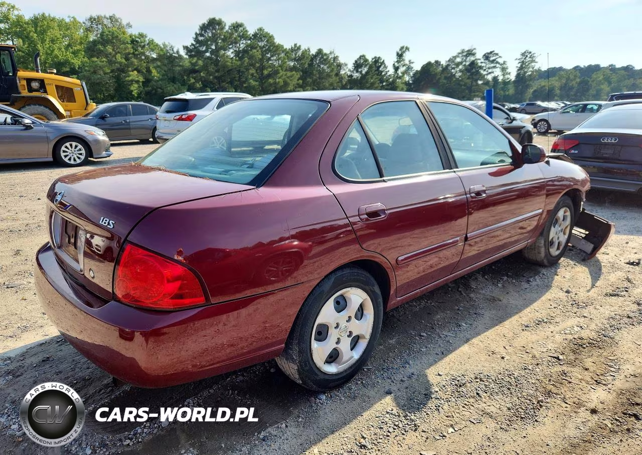 2004 Nissan Sentra 1.8 VIN:3N1CB51D74L822540 - 3