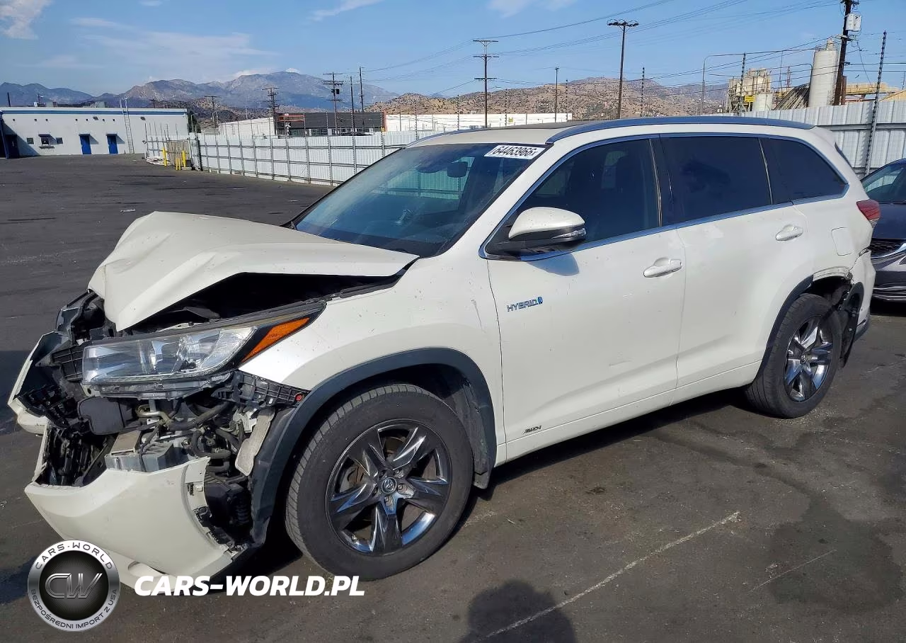 2017 Toyota Highlander Hybrid Limited Platinum