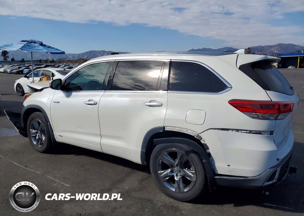 2017 Toyota Highlander Hybrid Limited Platinum VIN:5TDDGRFHXHS033417 - 2