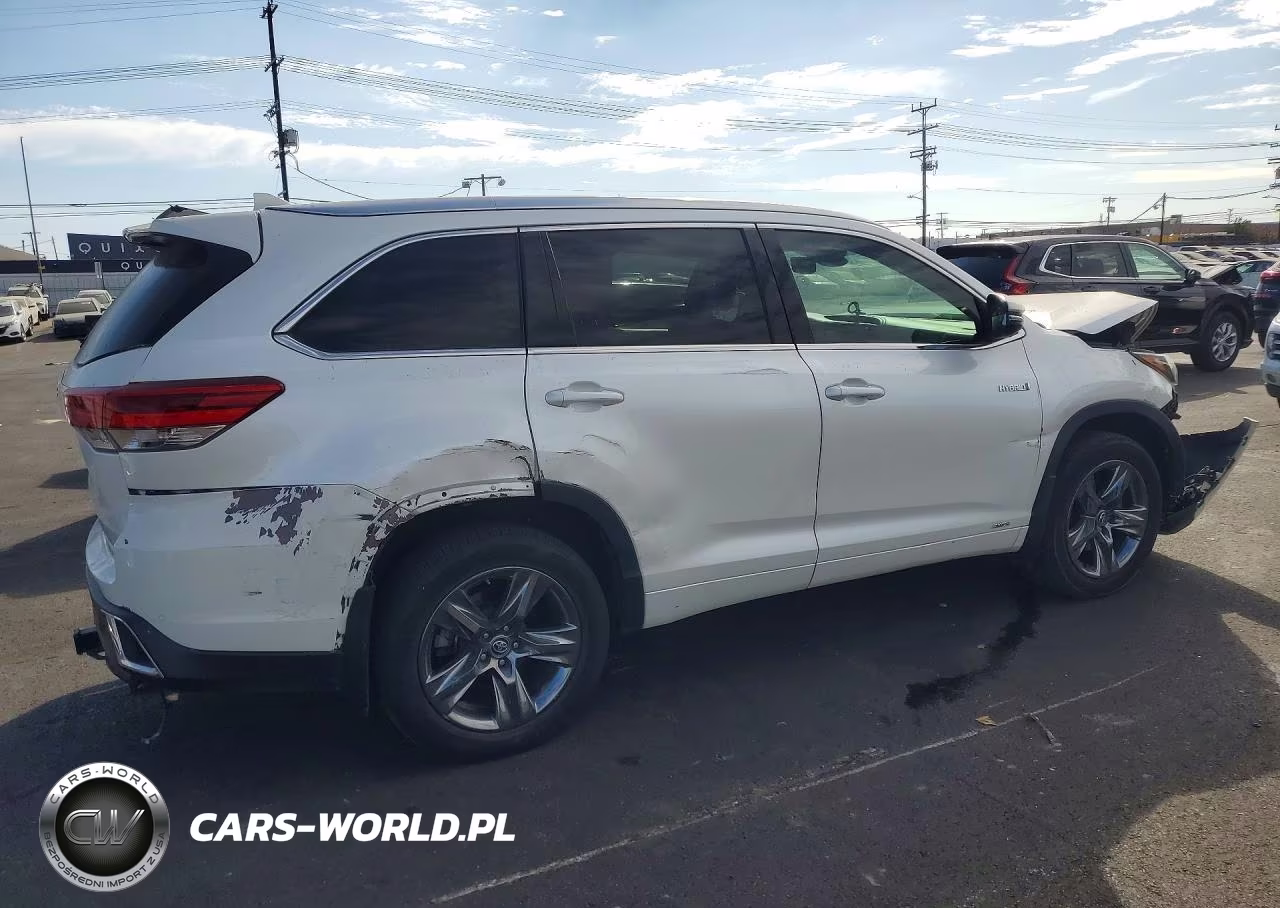 2017 Toyota Highlander Hybrid Limited Platinum VIN:5TDDGRFHXHS033417 - 3