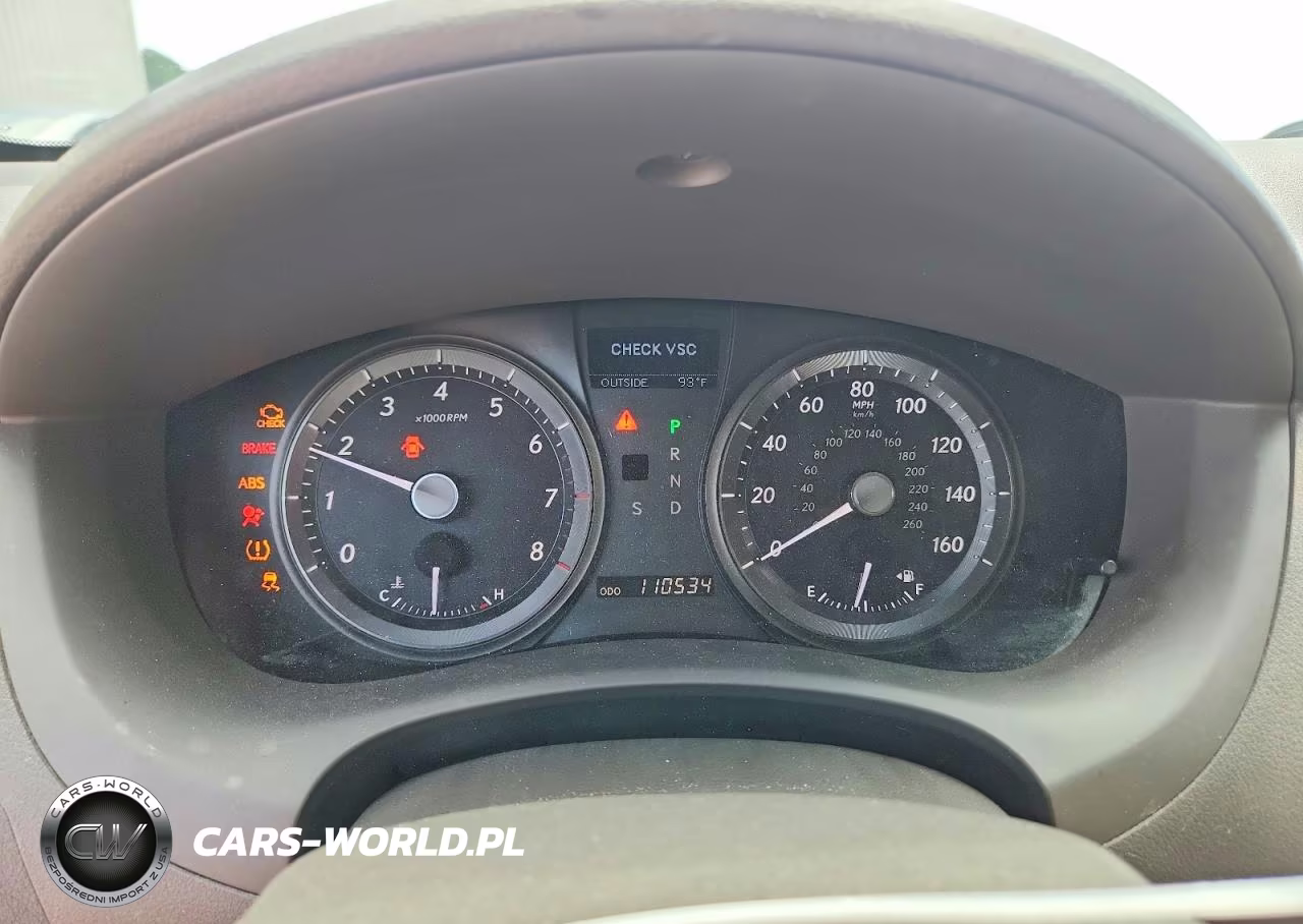 2008 Lexus Es VIN:JTHBJ46G782164314 - 9