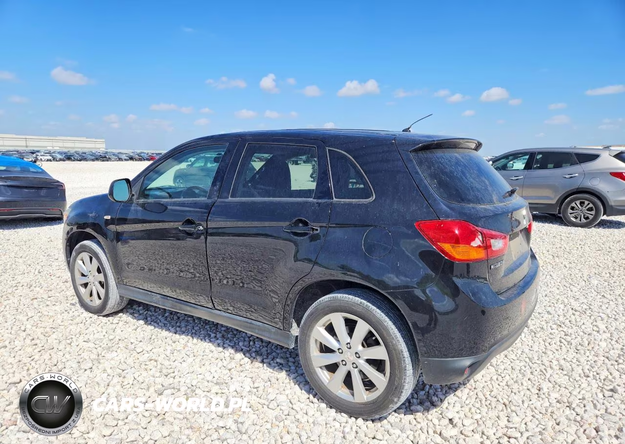2013 Mitsubishi Outlander Sport Es VIN:4A4AP3AU6DE016613 - 2