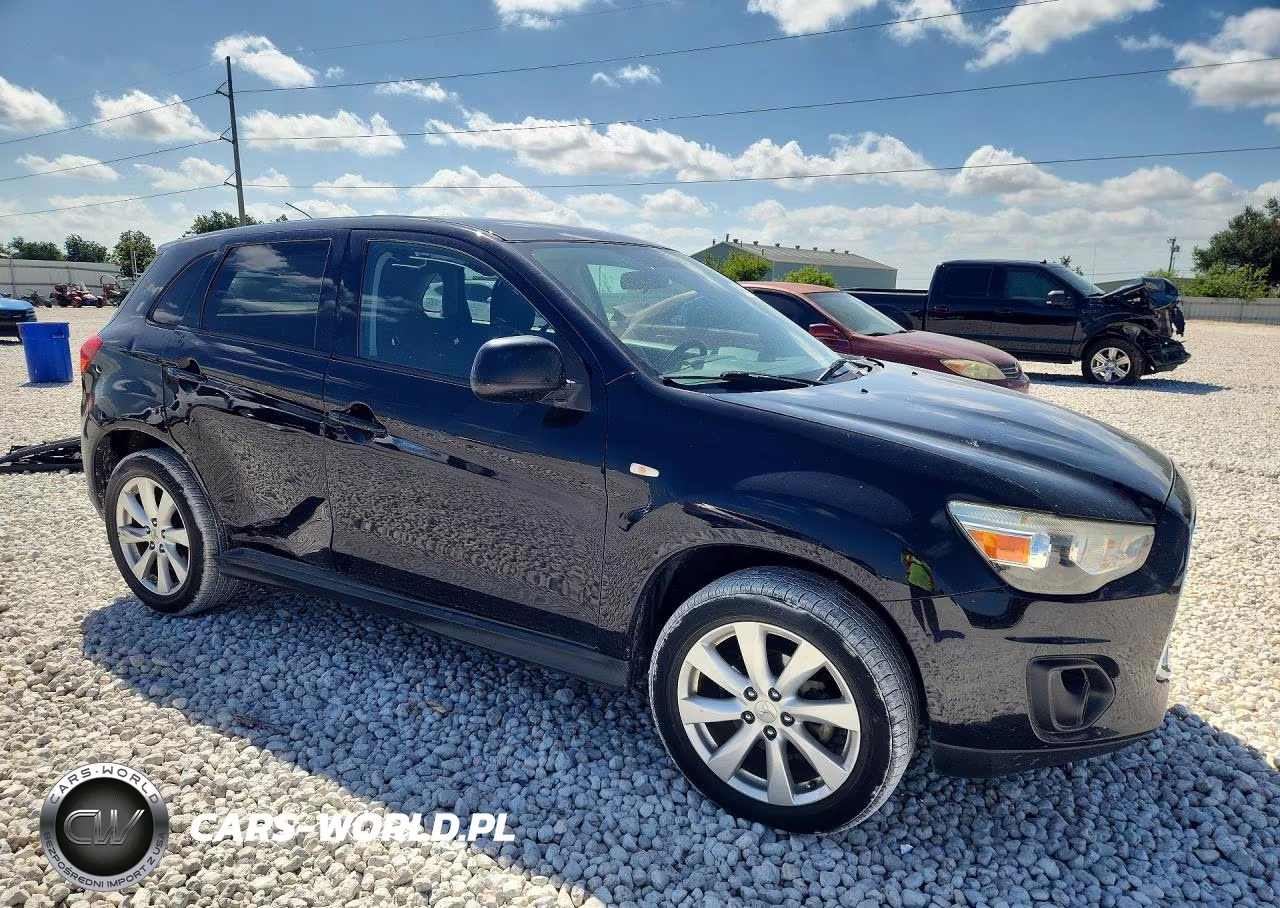 2013 Mitsubishi Outlander Sport Es VIN:4A4AP3AU6DE016613 - 4