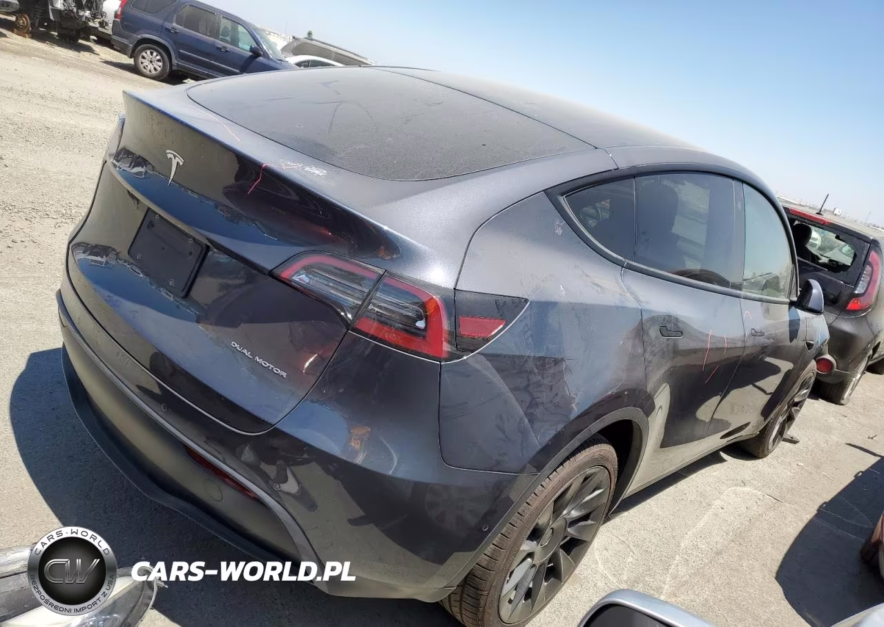 2022 Tesla Model Y VIN:7SAYGDEE2NF387253 - 3
