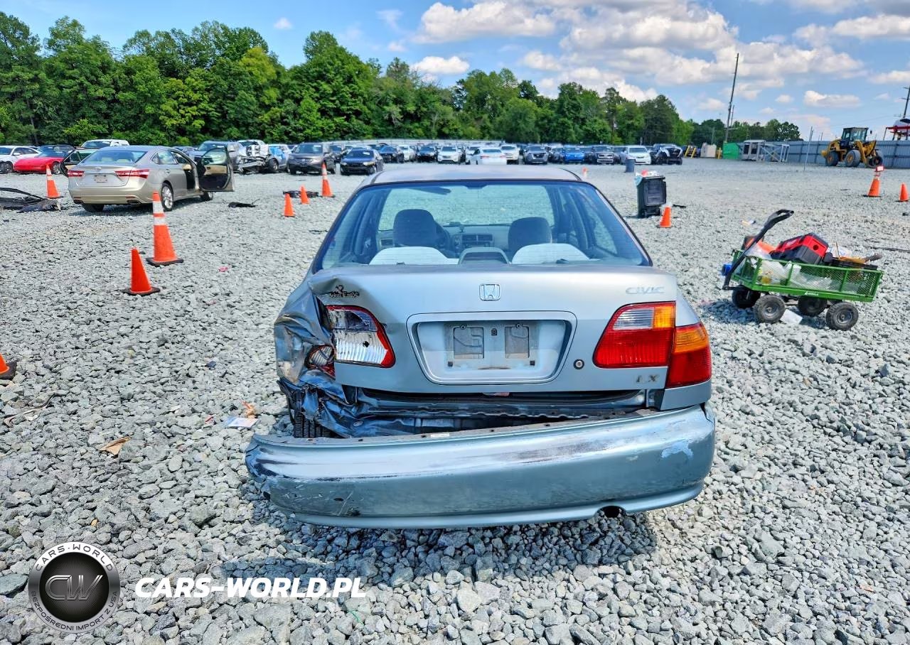 2000 Honda Civic Lx VIN:2HGEJ6678YH601370 - 6
