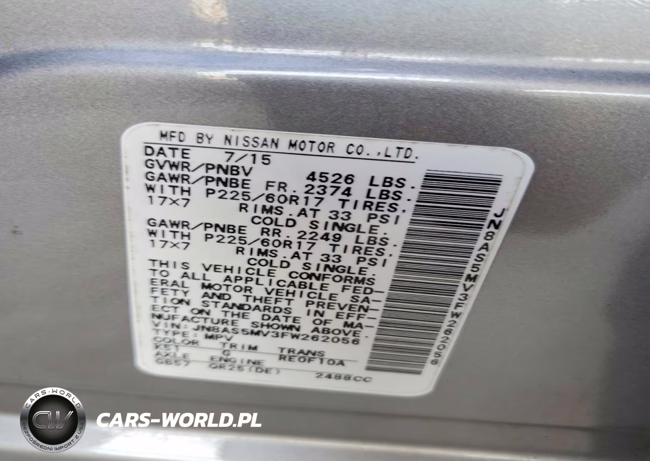 2015 Nissan Rouge VIN:JN8AS5MV3FW262056 - 13