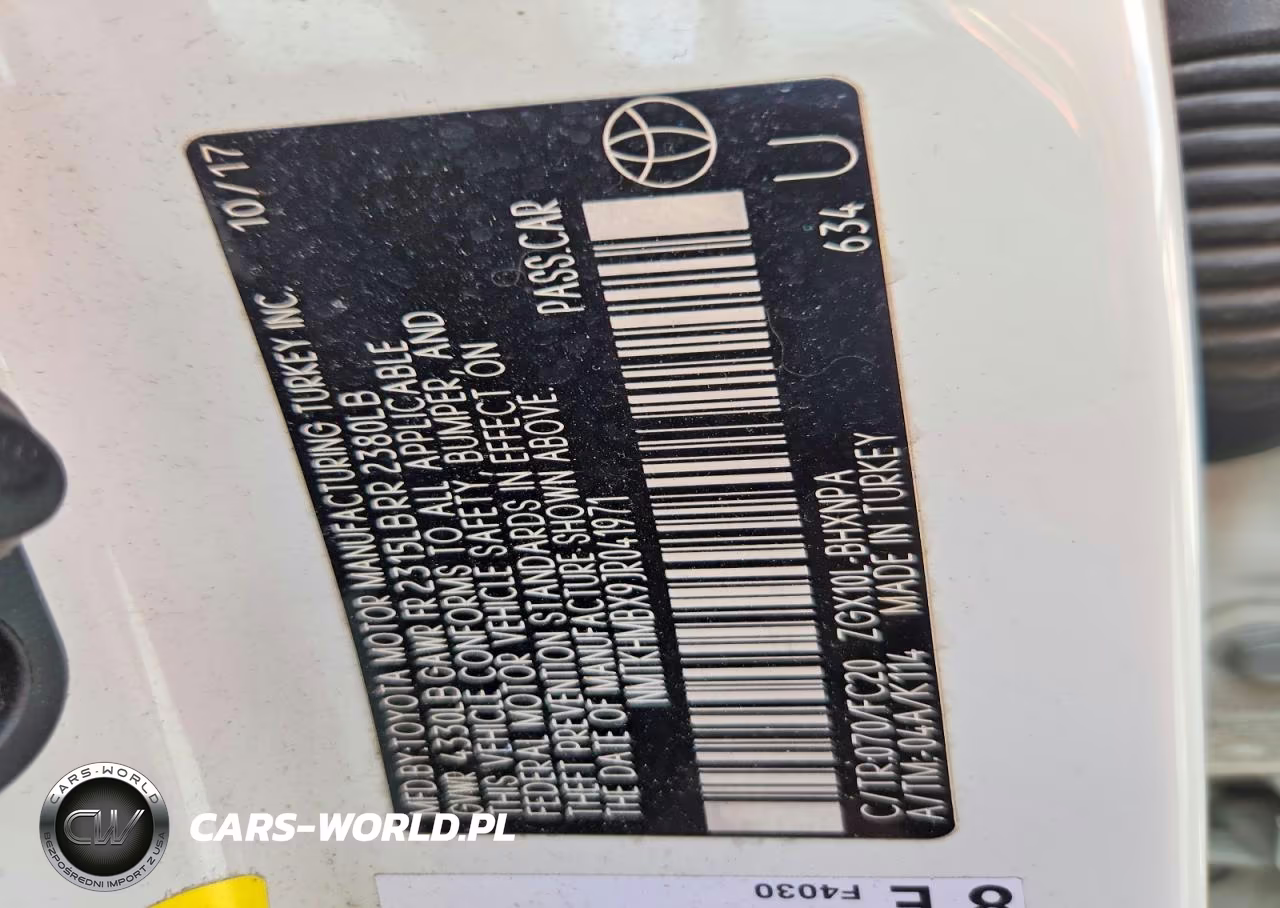 2018 Toyota C-Hr Xle Premium VIN:NMTKHMBX9JR041971 - 14