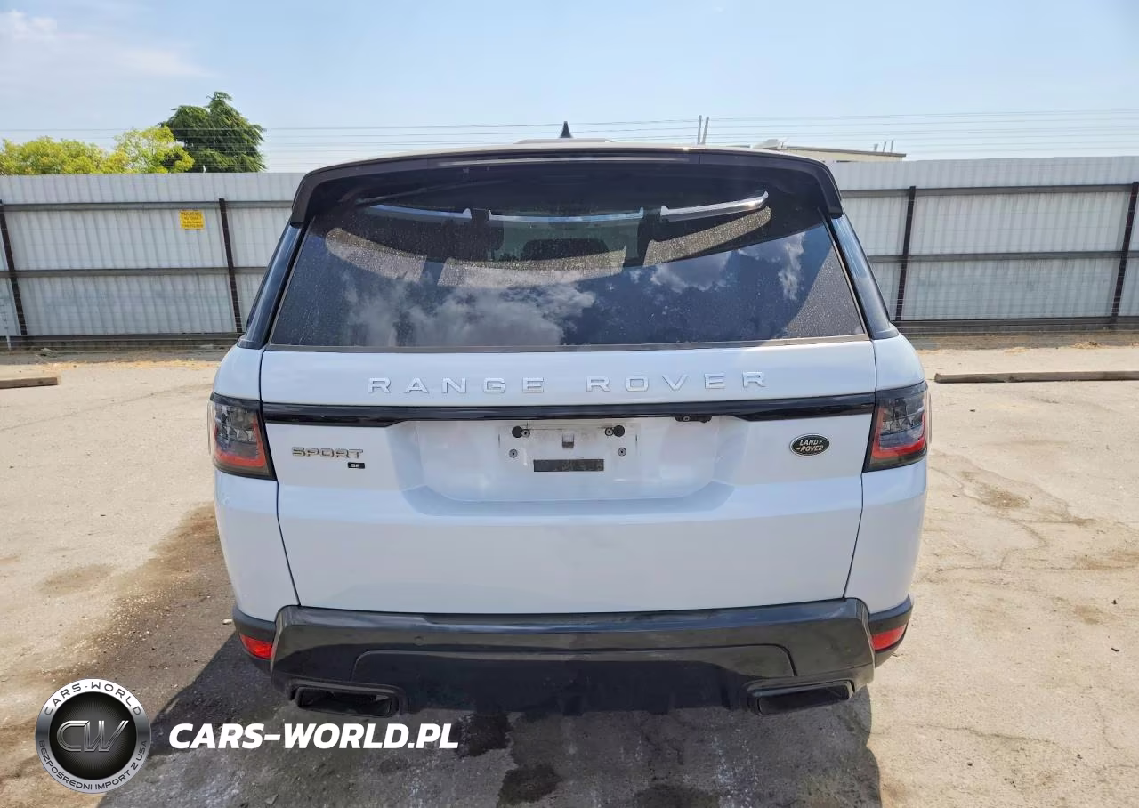 2020 Land Rover Range Rover Sport Se VIN:SALWG2SUXLA744083 - 6