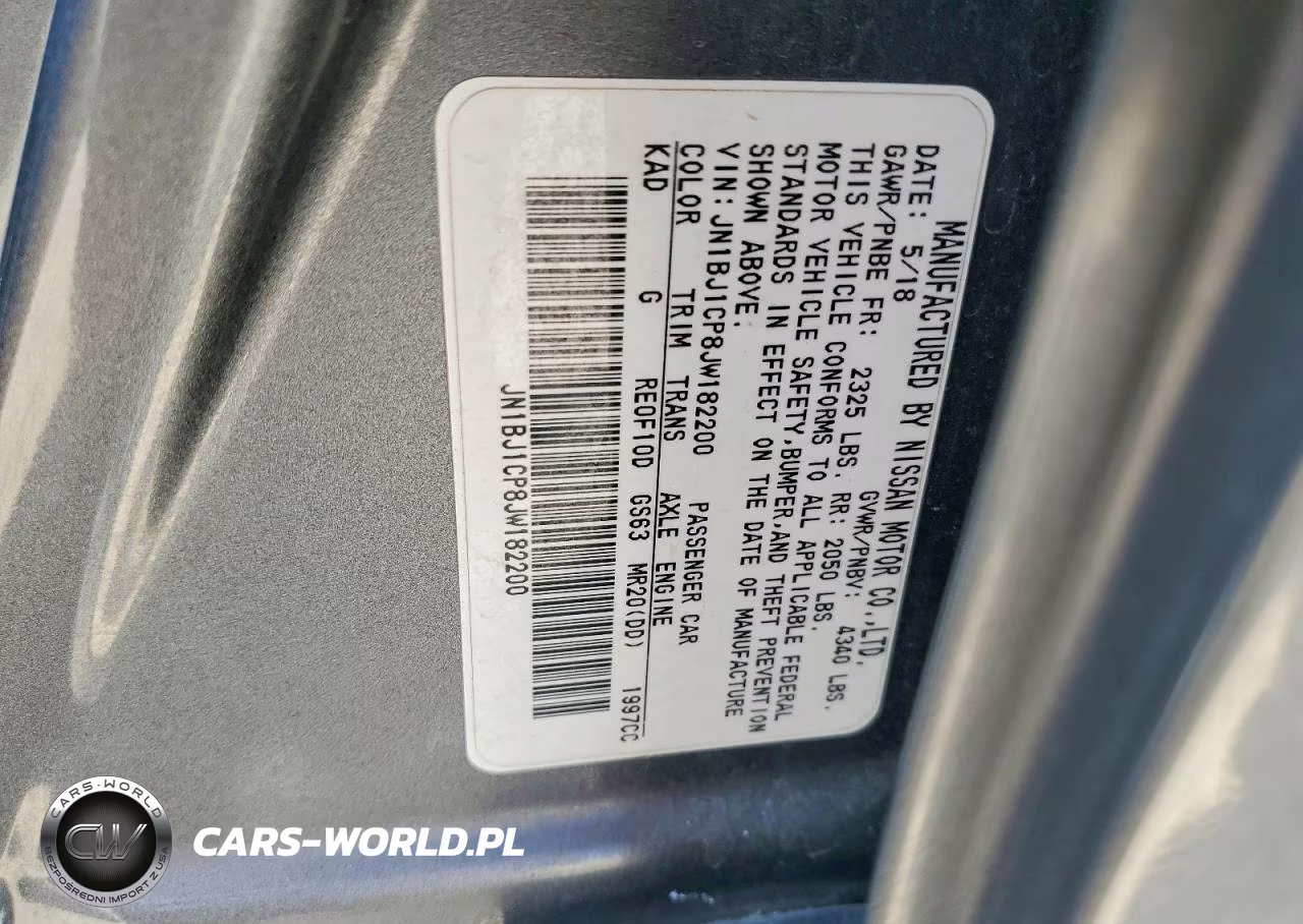2018 Nissan Rogue Sport Sl VIN:JN1BJ1CP8JW182200 - 13