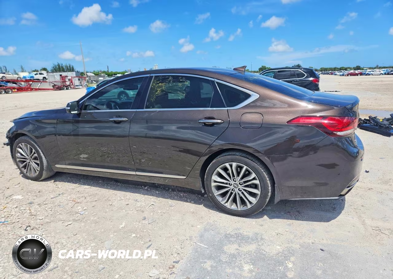 2017 Genesis G80 3.8 VIN:KMHGN4JE2HU194385 - 2