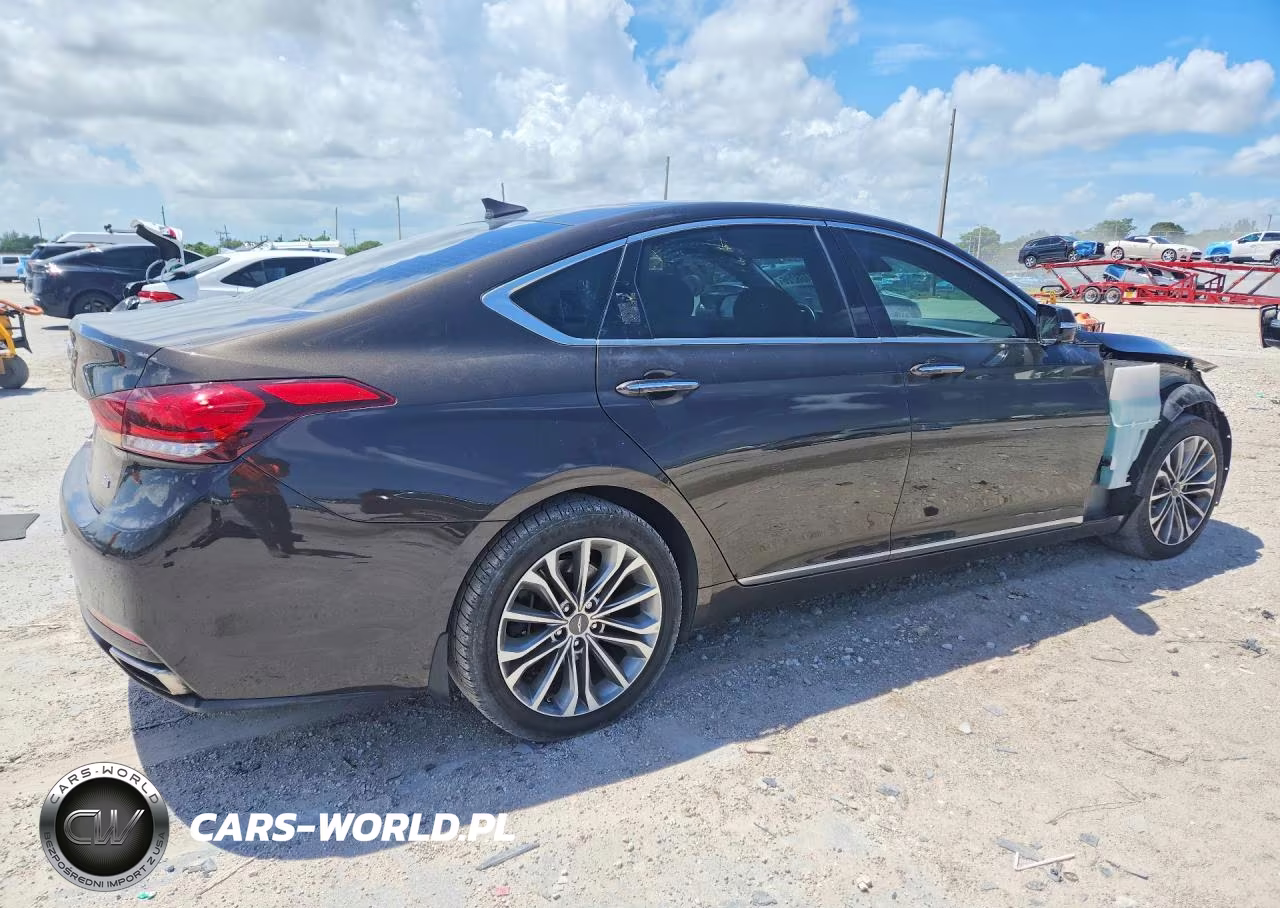 2017 Genesis G80 3.8 VIN:KMHGN4JE2HU194385 - 3