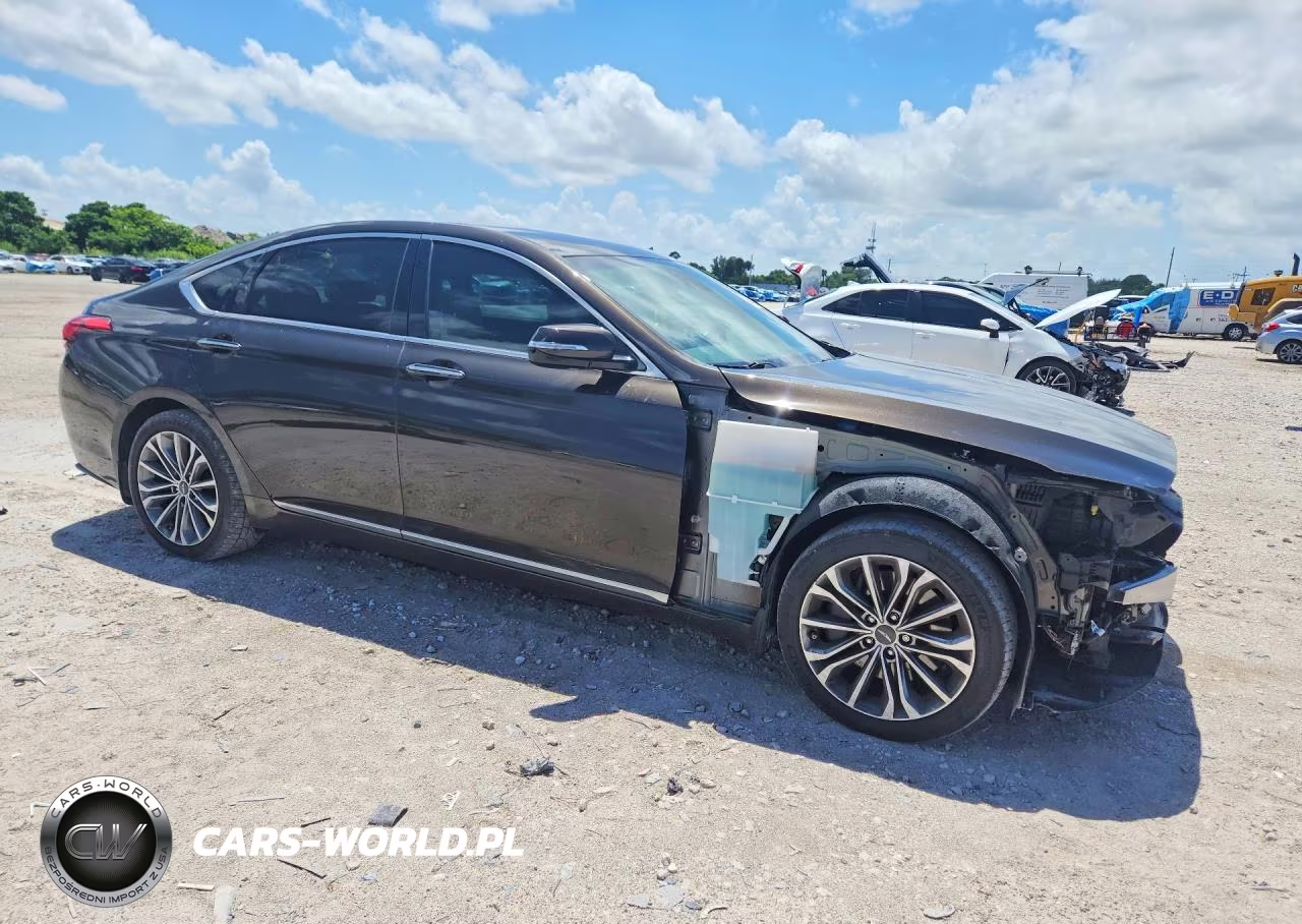 2017 Genesis G80 3.8 VIN:KMHGN4JE2HU194385 - 4