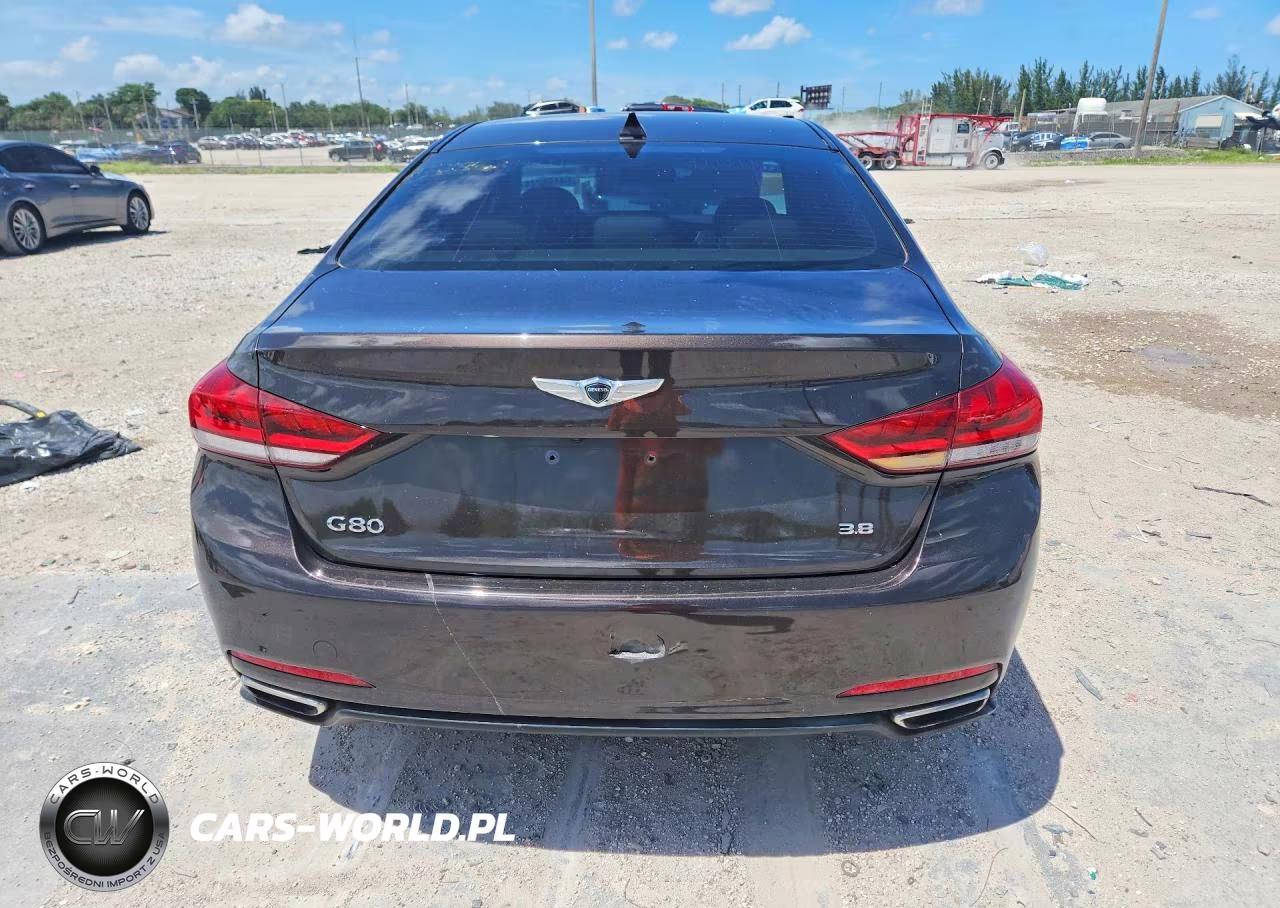 2017 Genesis G80 3.8 VIN:KMHGN4JE2HU194385 - 6