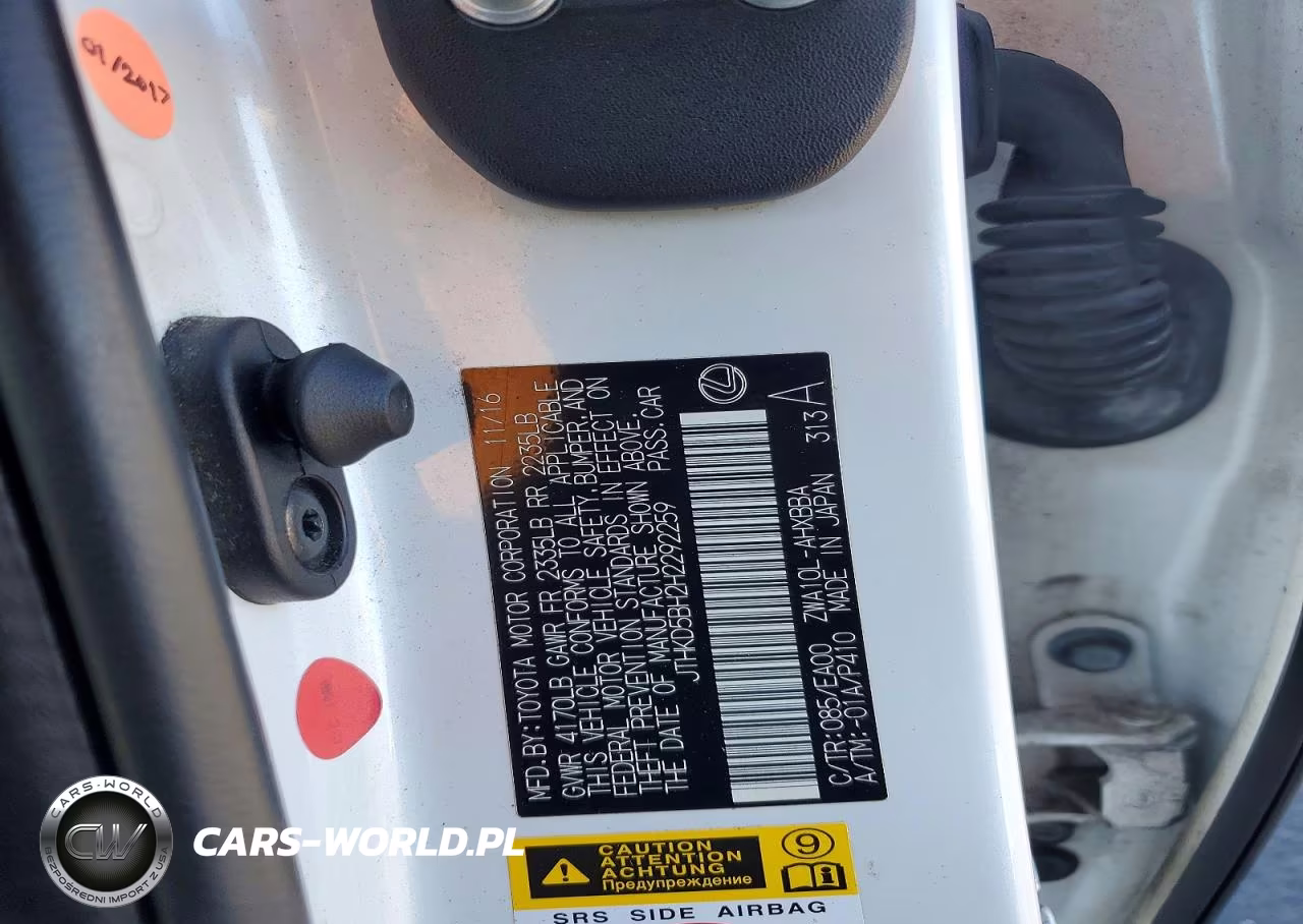 2017 Lexus Ct 200 VIN:JTHKD5BH2H2292259 - 12