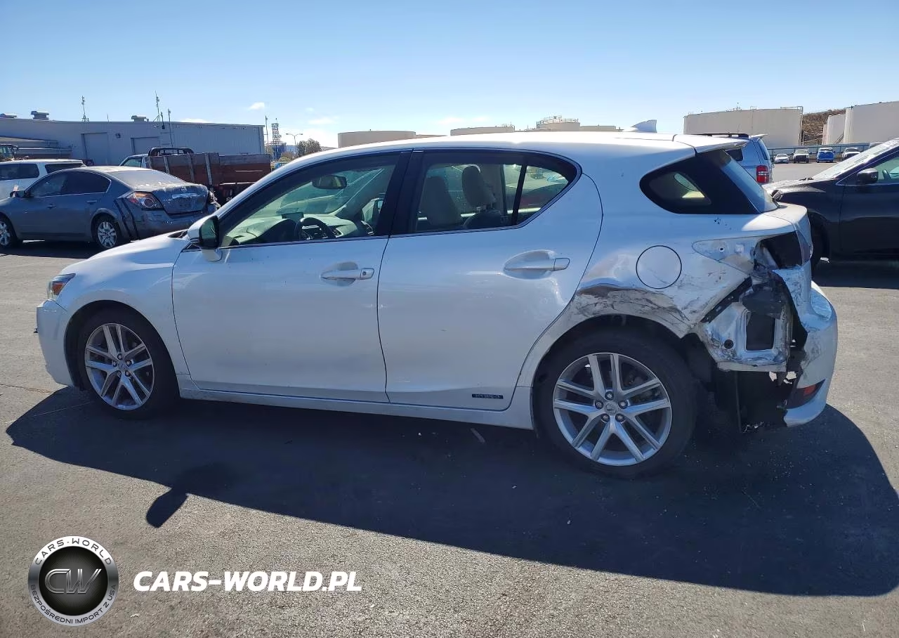 2017 Lexus Ct 200 VIN:JTHKD5BH2H2292259 - 2