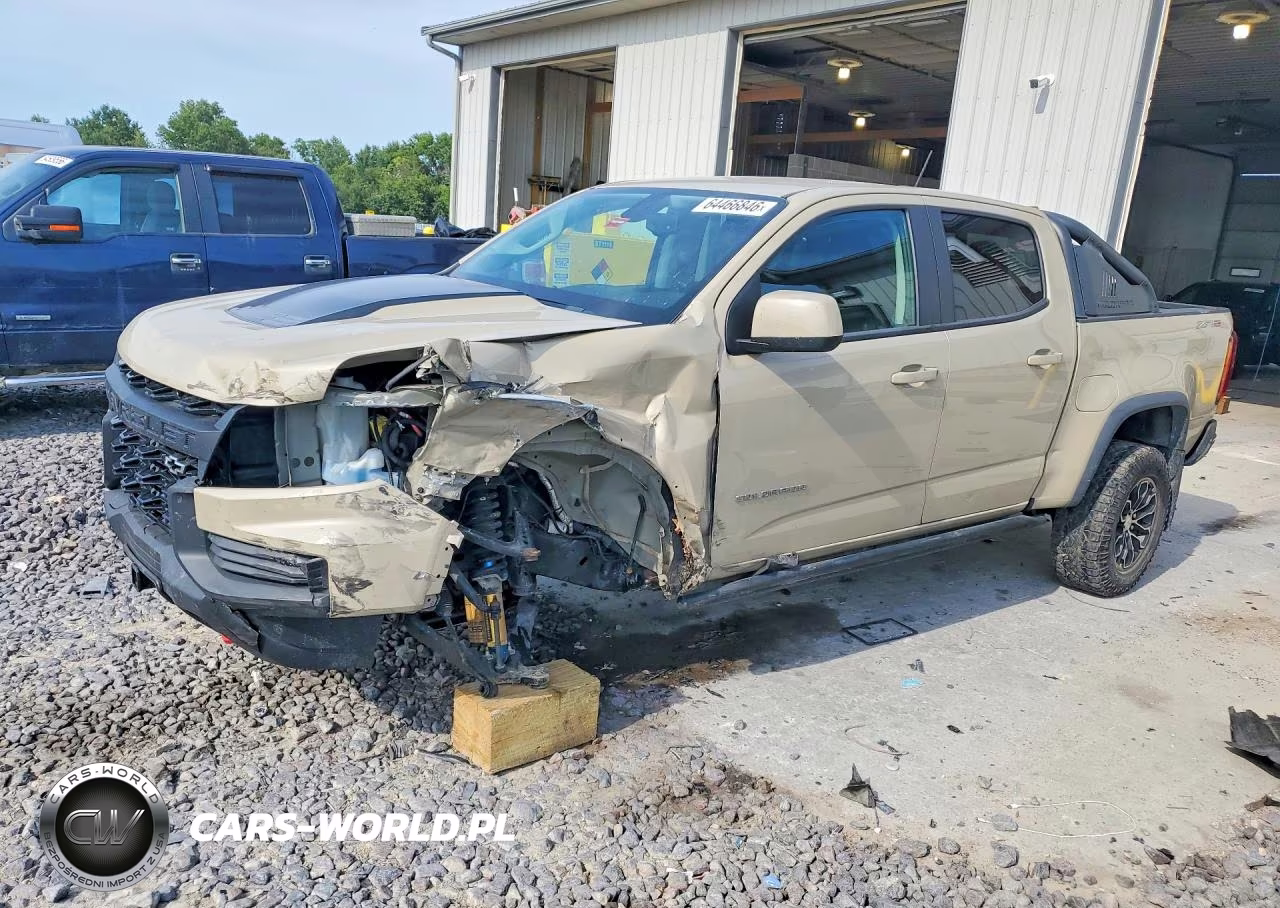 2021 Chevrolet Colorado Zr2 VIN:1GCGTEEN0M1218415 - 1