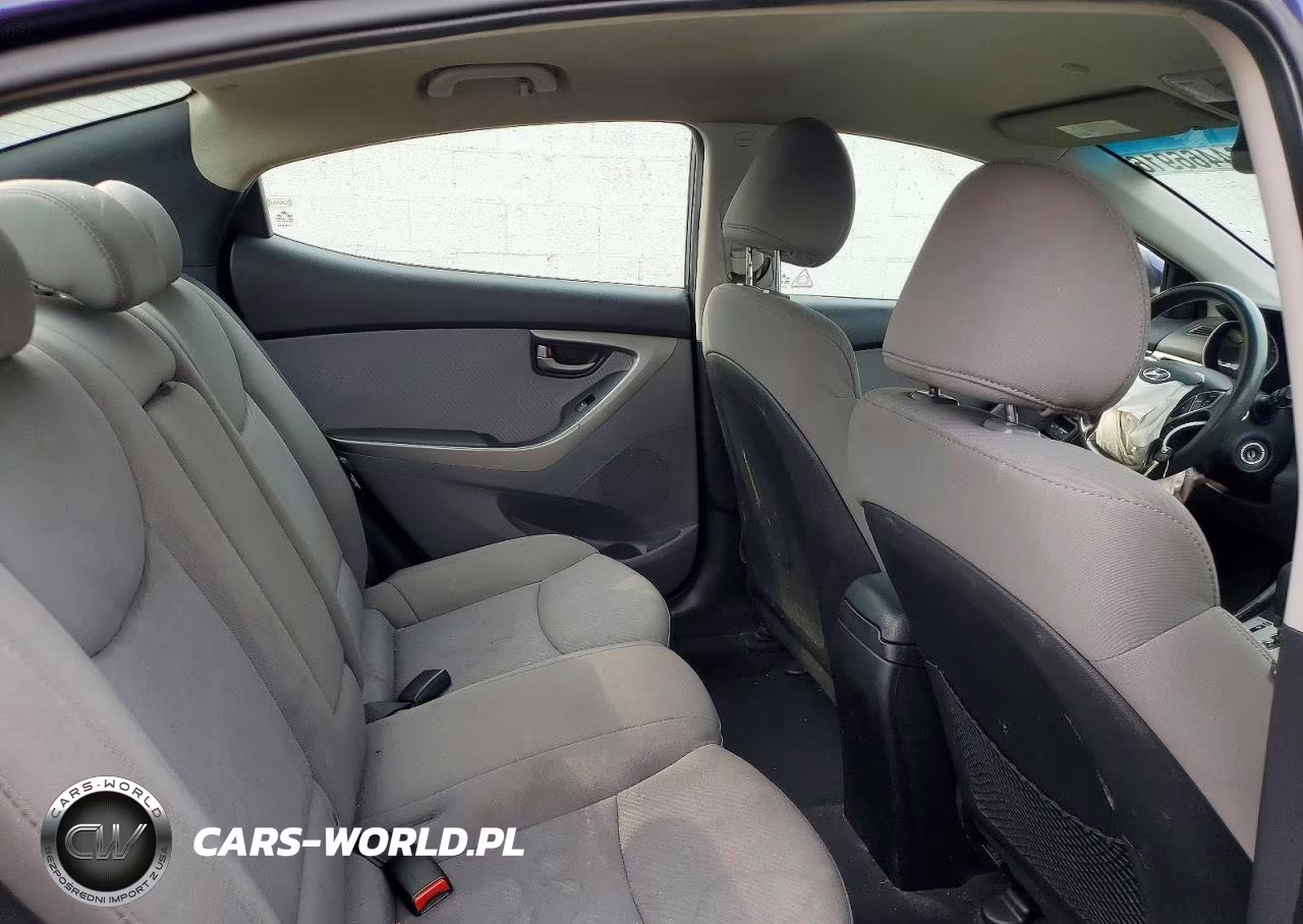 2012 Hyundai Elantra Gls VIN:5NPDH4AEXCH131066 - 10