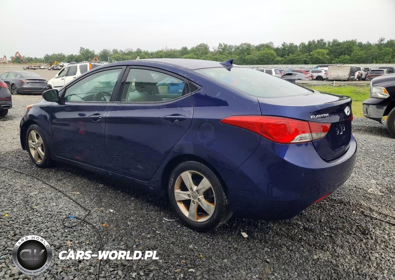 2012 Hyundai Elantra Gls VIN:5NPDH4AEXCH131066 - 2