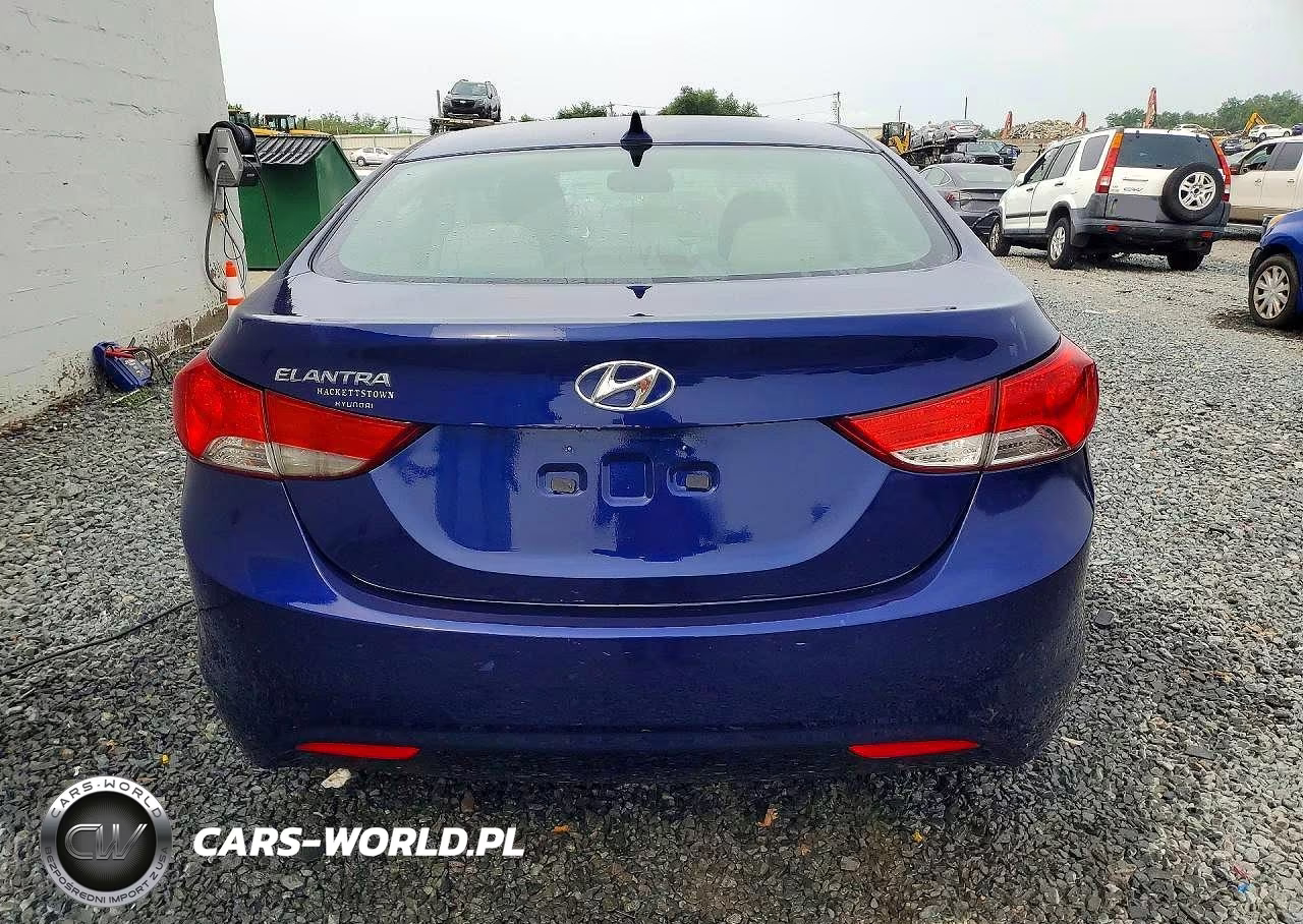 2012 Hyundai Elantra Gls VIN:5NPDH4AEXCH131066 - 6