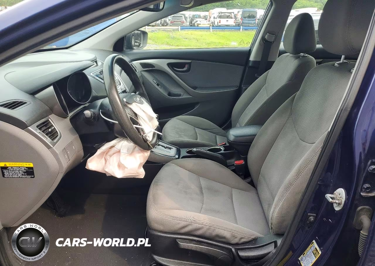 2012 Hyundai Elantra Gls VIN:5NPDH4AEXCH131066 - 7