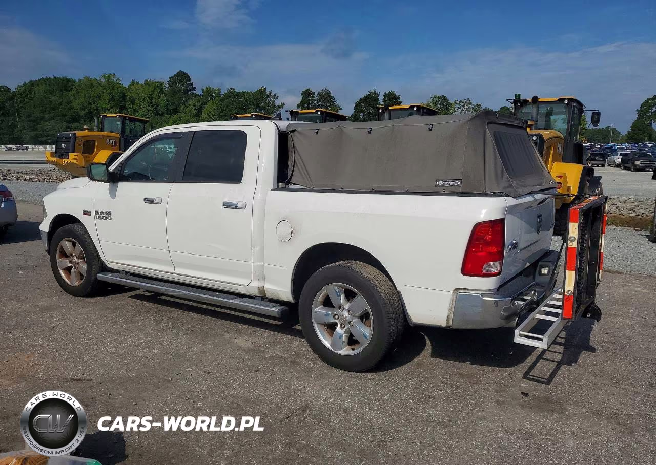 2017 Ram 1500 Slt VIN:1C6RR7LT7HS650494 - 2