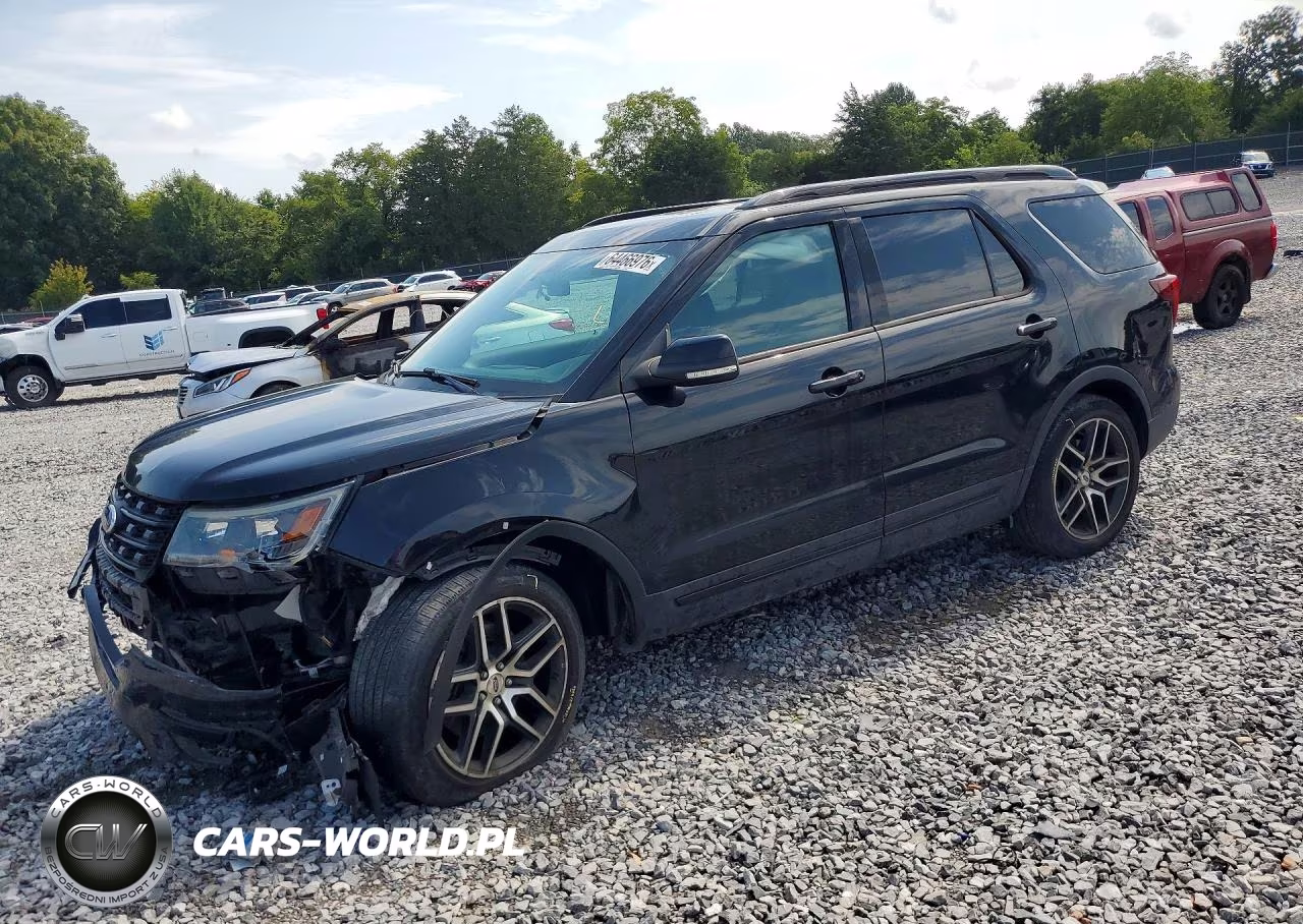 2017 Ford Explorer Sport VIN:1FM5K8GT9HGD50417 - 1