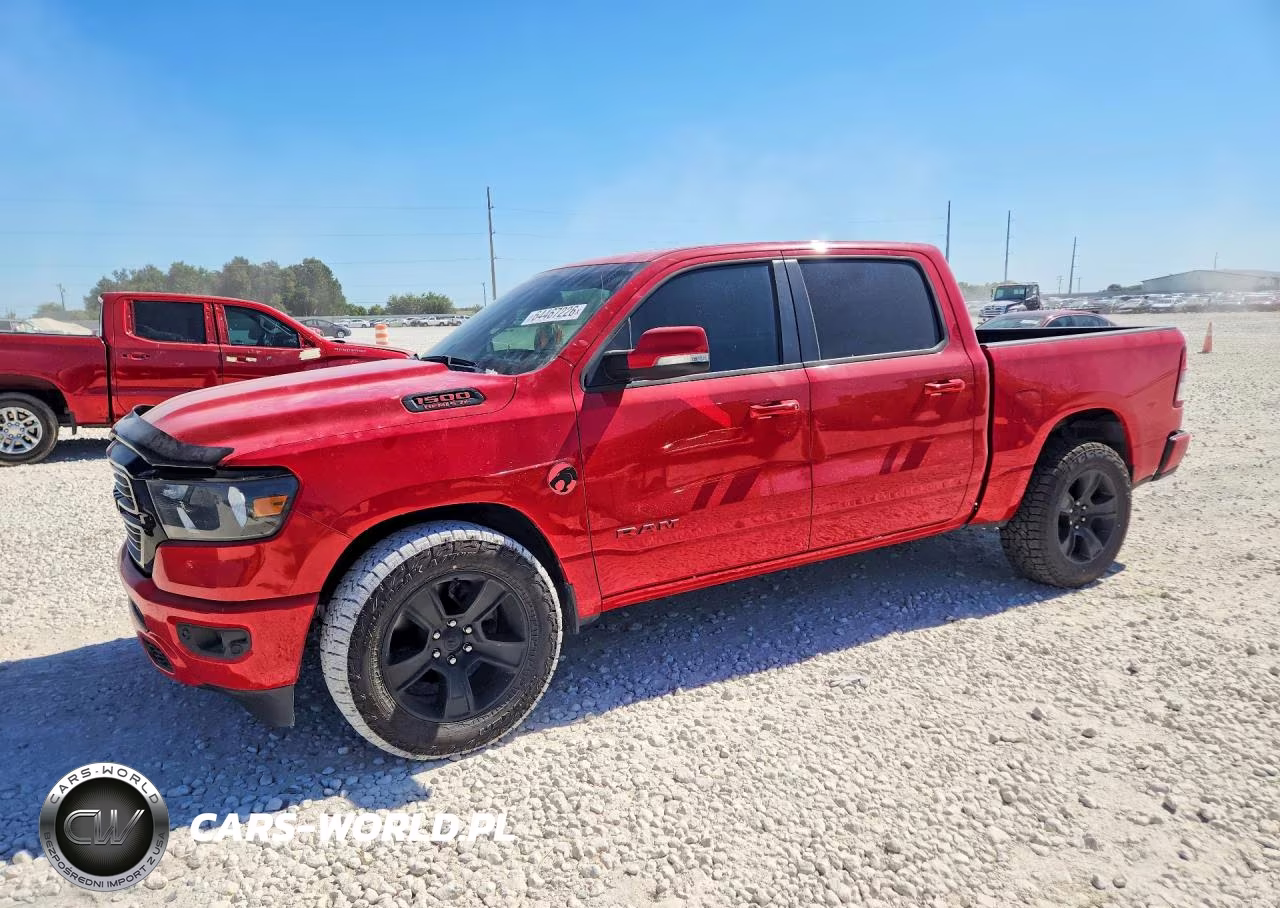 2020 Ram 1500 Big Horn-Lone Star VIN:1C6RREFT2LN321063 - 1
