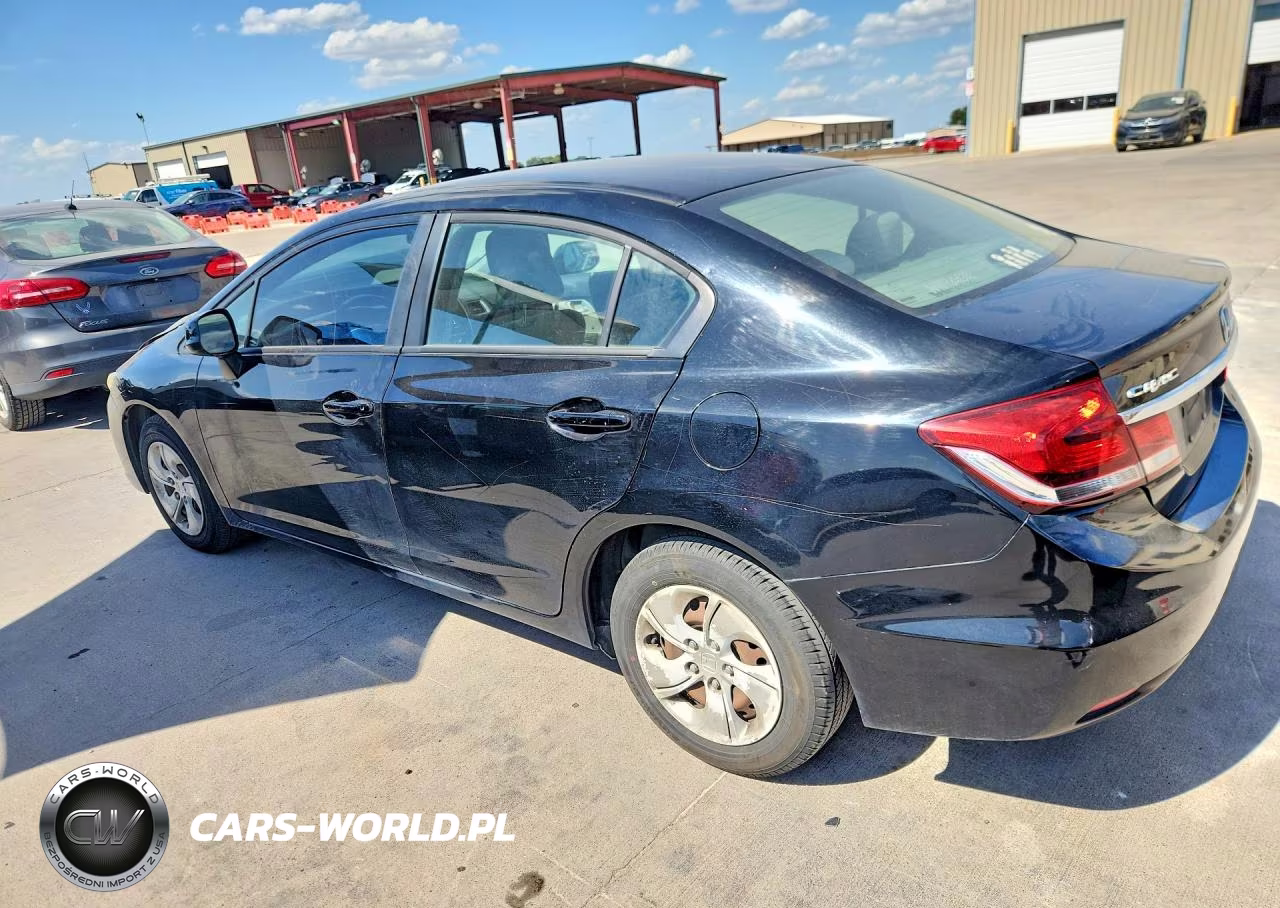 2013 Honda Civic Lx VIN:19XFB2F55DE213932 - 2