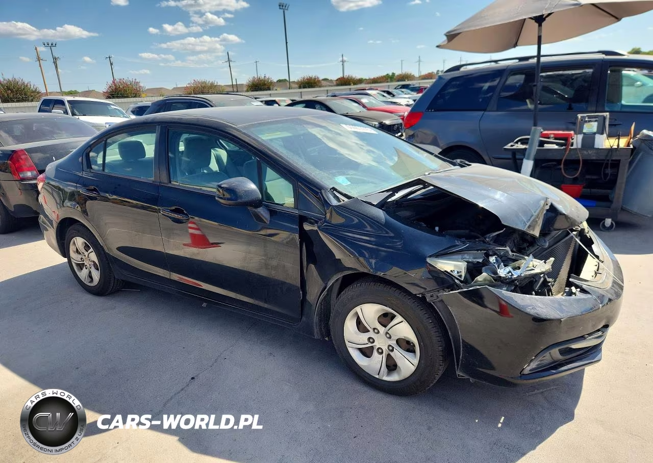 2013 Honda Civic Lx VIN:19XFB2F55DE213932 - 4