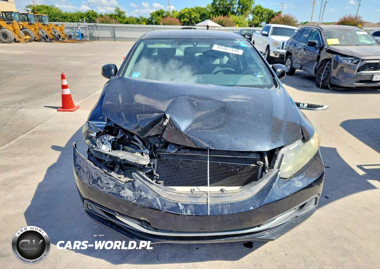 2013 Honda Civic Lx VIN:19XFB2F55DE213932 - 5