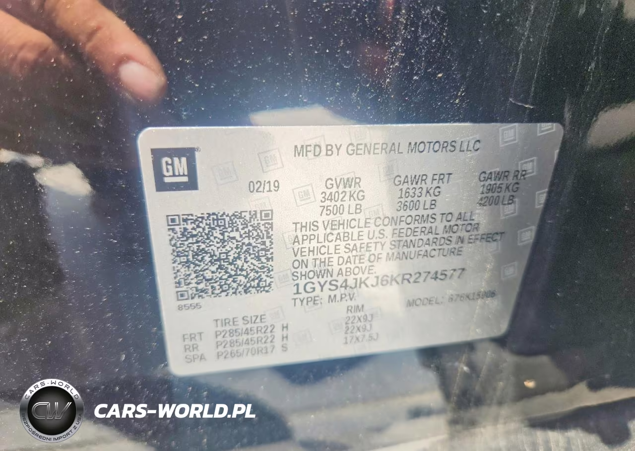 2019 Cadillac Escalade Esv Premium Luxury VIN:1GYS4JKJ6KR274577 - 13