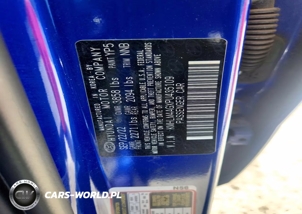 2023 Hyundai Elantra Sel VIN:KMHLM4AGXPU435109 - 12