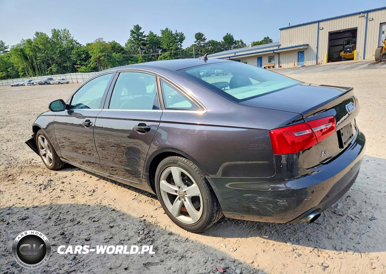 2012 Audi A6 VIN:WAUBGAFC8CN030749 - 2