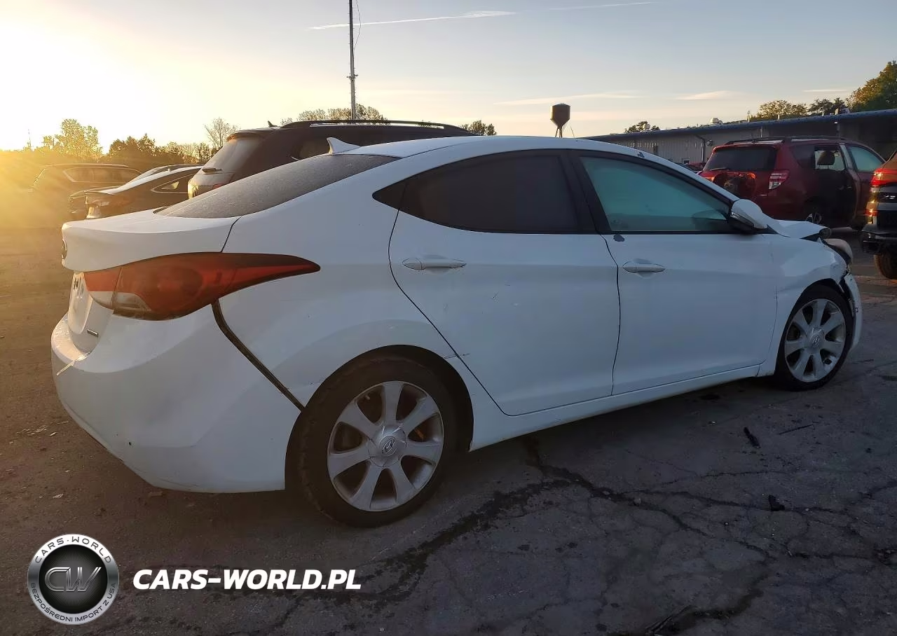 2011 Hyundai Elantra Limited VIN:5NPDH4AE8BH049173 - 3