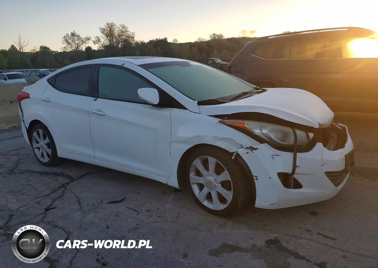 2011 Hyundai Elantra Limited VIN:5NPDH4AE8BH049173 - 4