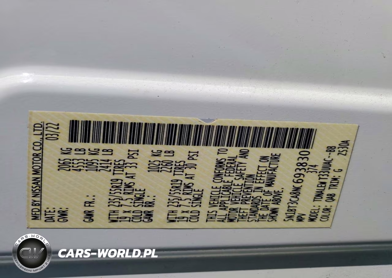 2022 Nissan Rogue Sl VIN:5N1BT3CA8NC693830 - 12