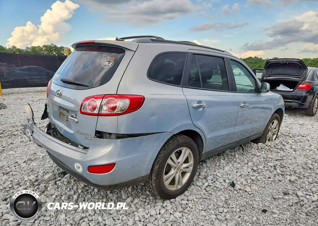 2010 Hyundai Santa Fe Limited VIN:5NMSK4AG0AH407839 - 3