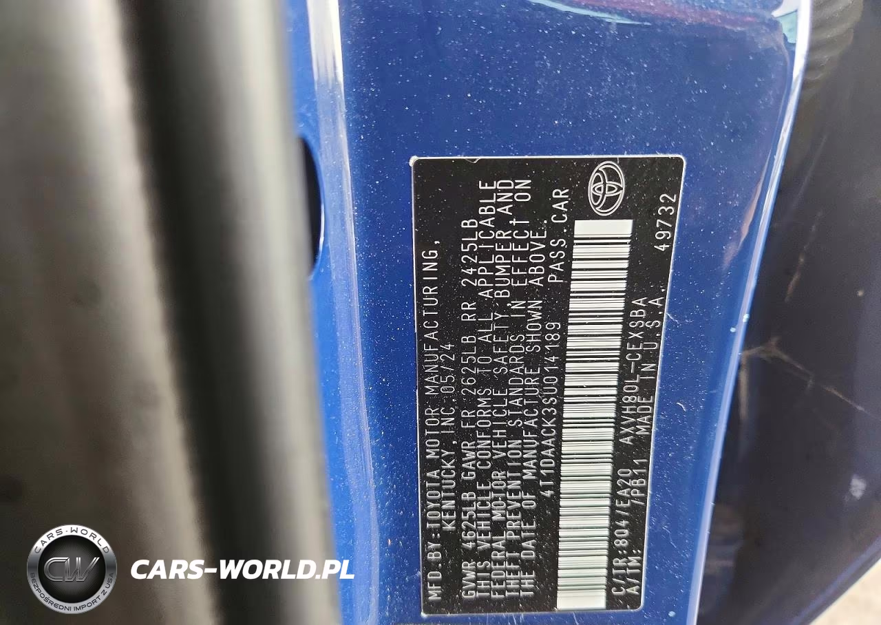 2025 Toyota Camry Se VIN:4T1DAACK3SU014189 - 13