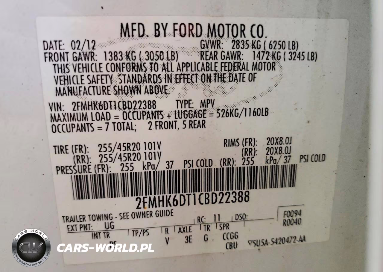 2012 Ford Flex Limited VIN:2FMHK6DT1CBD22388 - 13