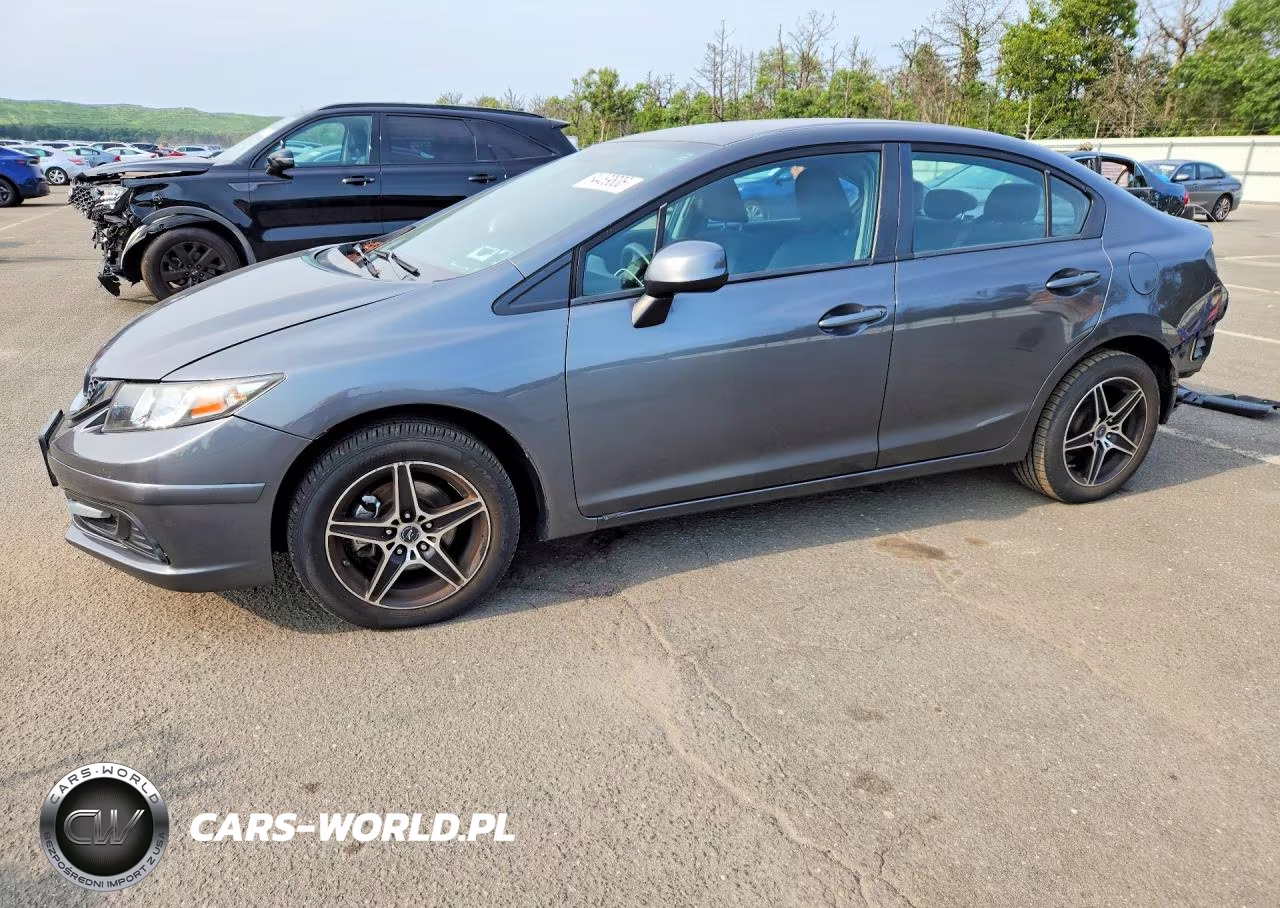 2013 Honda Civic Lx VIN:2HGFB2F5XDH583375 - 1