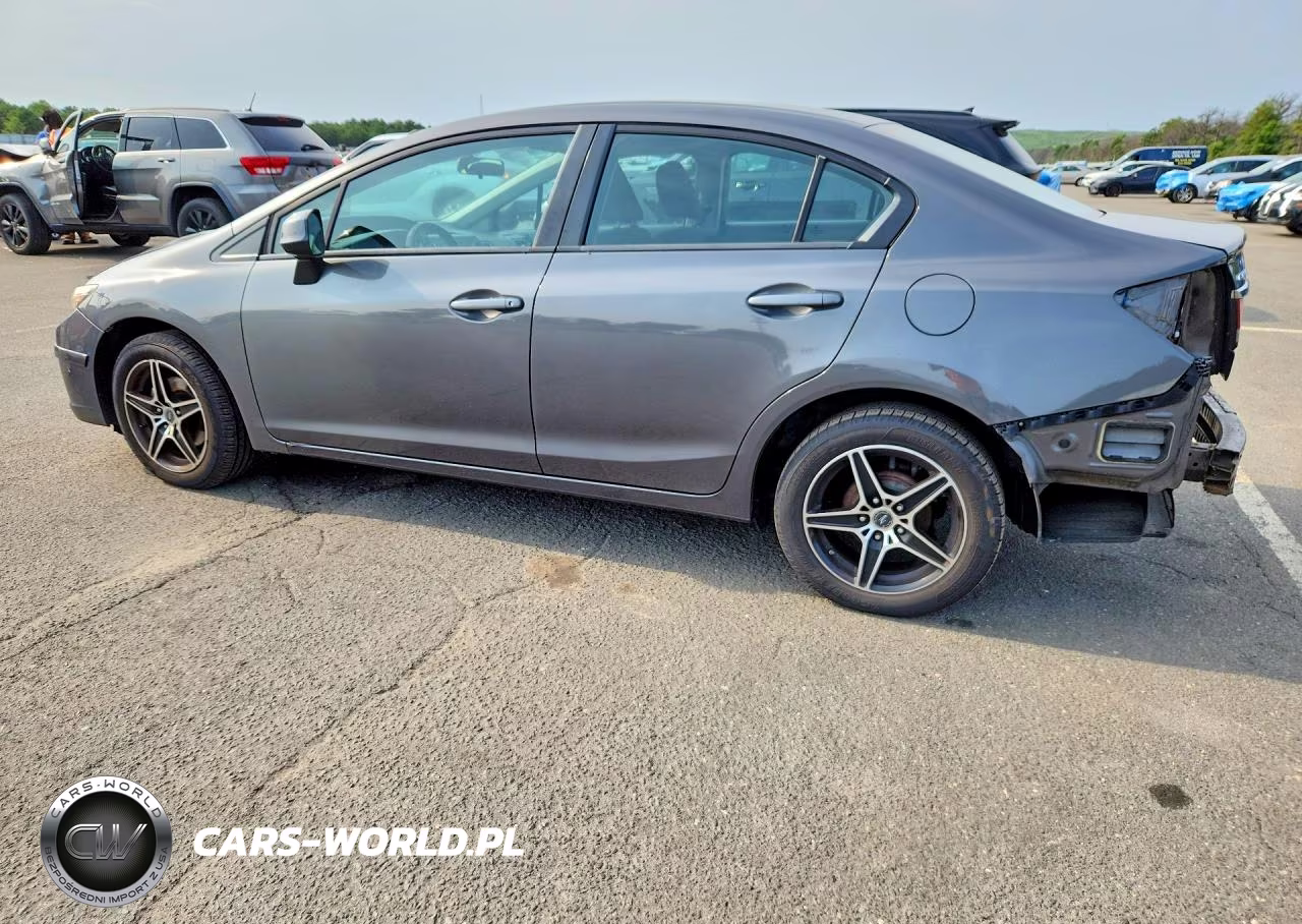 2013 Honda Civic Lx VIN:2HGFB2F5XDH583375 - 2