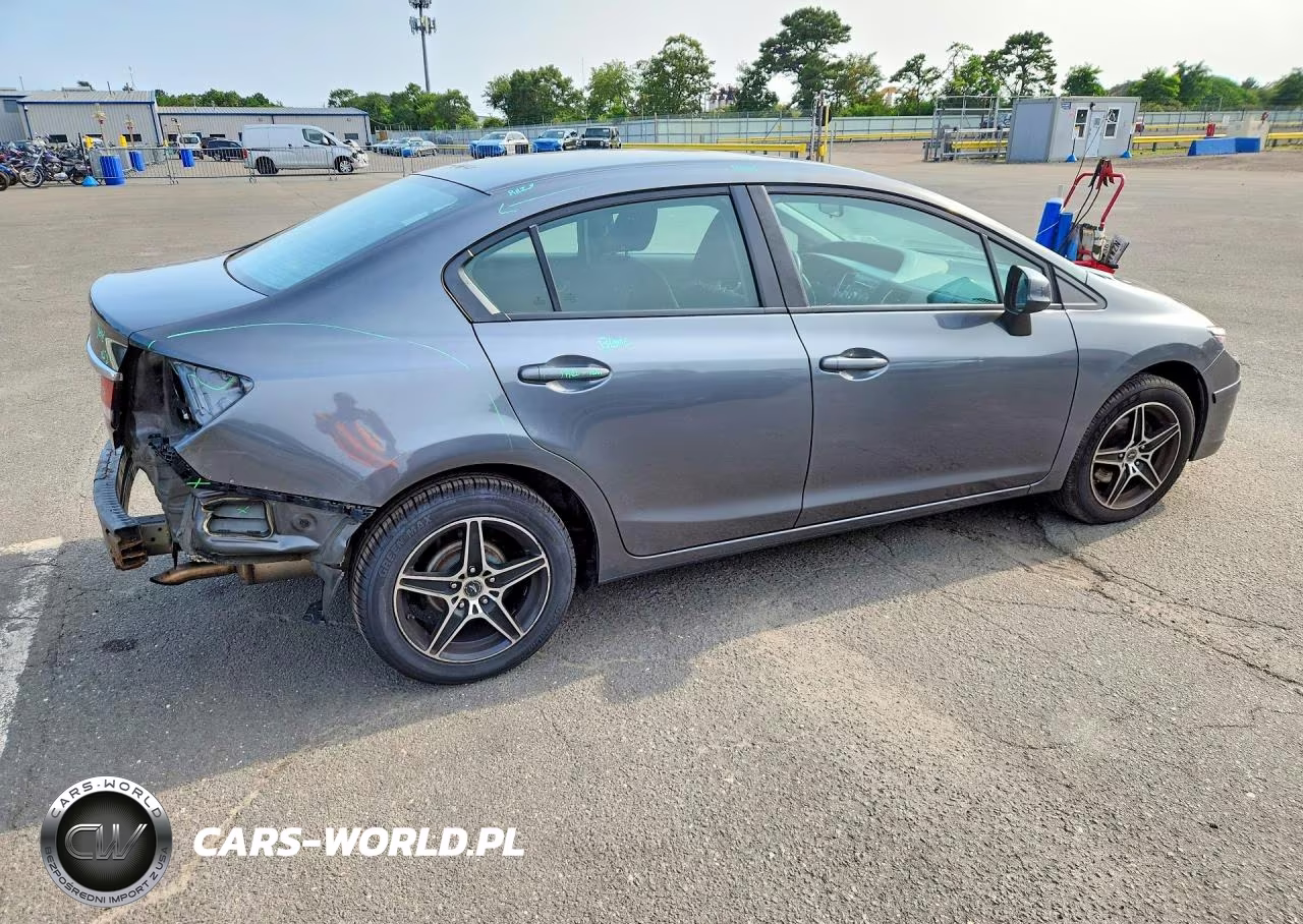 2013 Honda Civic Lx VIN:2HGFB2F5XDH583375 - 3